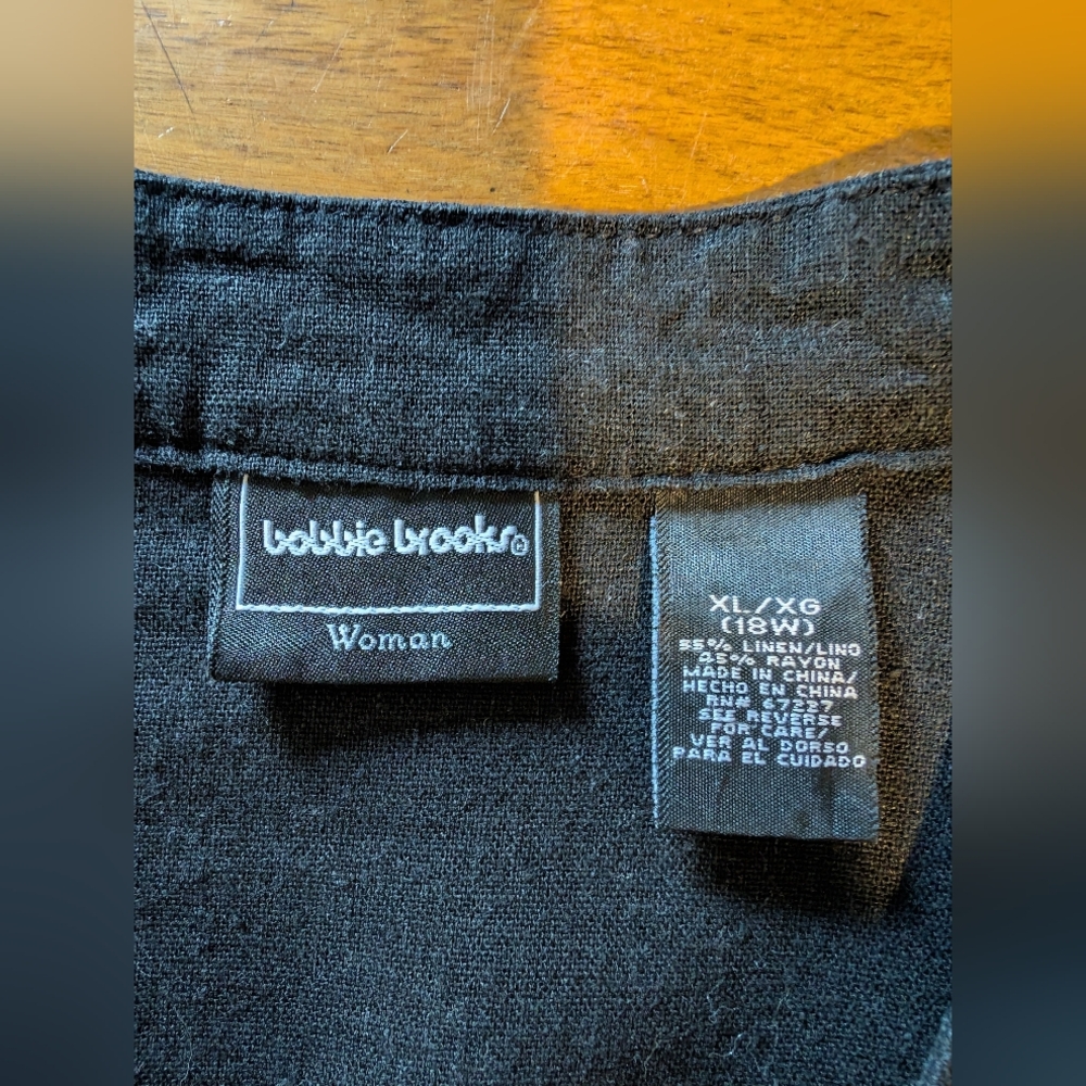 Bobbie Brooks Linen Women's Top - Picture 7 of 11